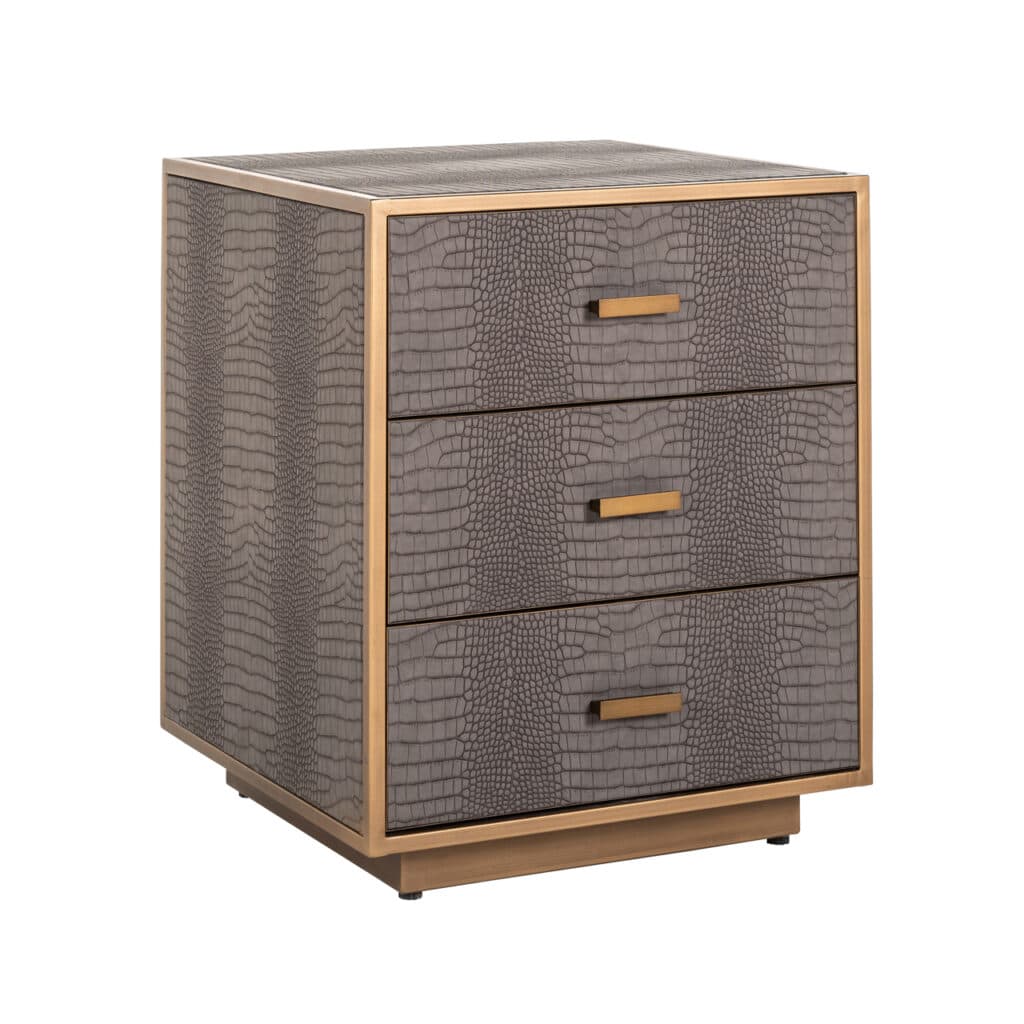 Nachtkastje Classio brushed gold