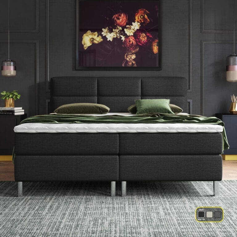 Luxe boxspring slaapkamer